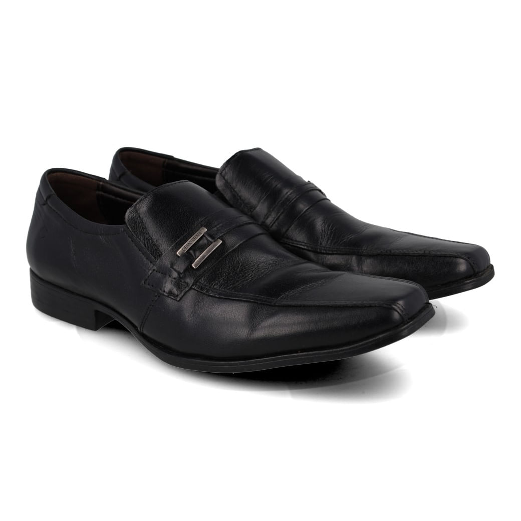 Democrata Sapato 244102-001 Pto - Preto Preto Couro_7__